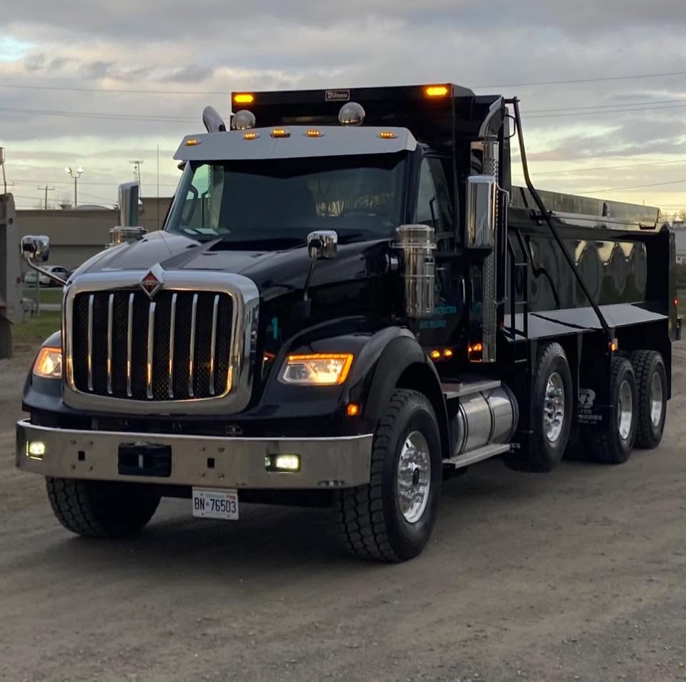 Norton Construction truck on site