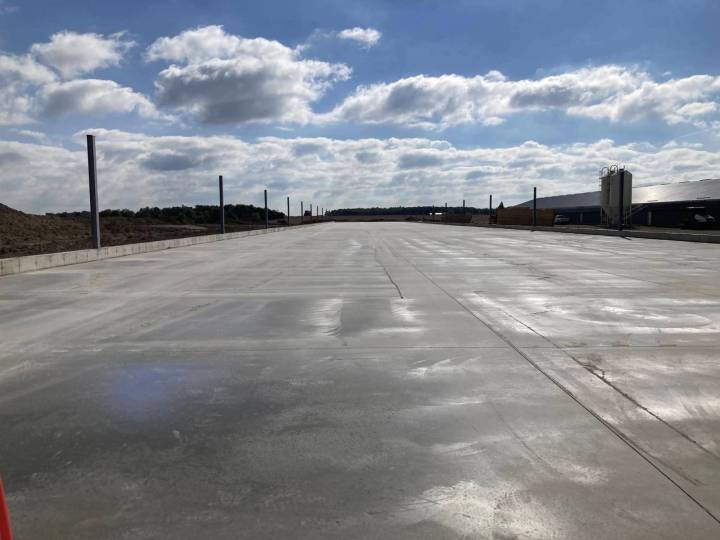 cement-laid-dried